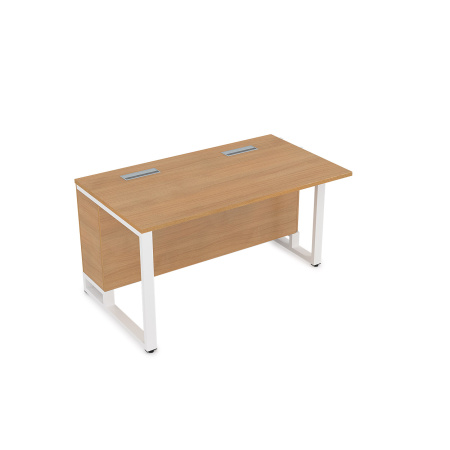 16СПН.182 Стол прямой бенч, начальный модуль  (1200x800x750) (Romano | Белый)