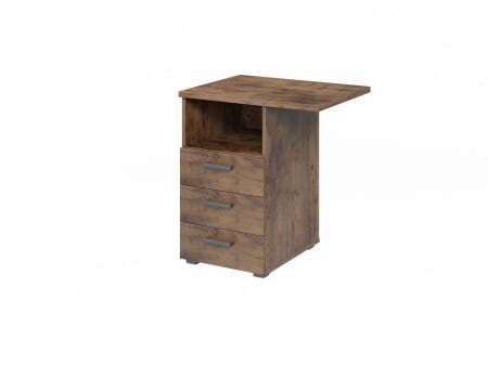 Тумба приставная L-232 670х526х750 (Таксония Шоколадная)