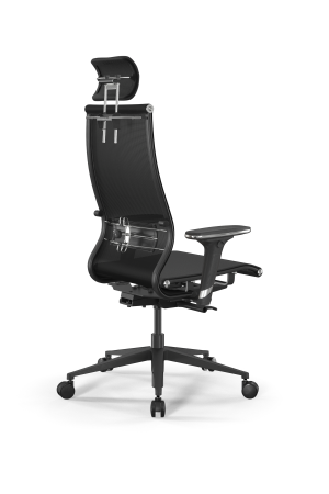 Кресло для руководителя Метта SynchroSit 10 B2-189D - T /Kb00/Nb00/D32P/H3mL-2D(M23.B11.G19.W03) (Черный)