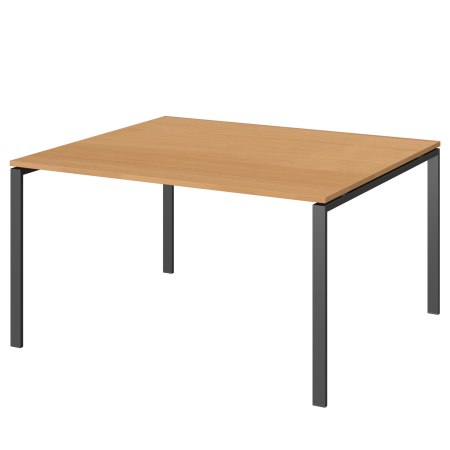 Стол переговорный на металлокаркасе Арго-М АМП-002.123 1200x1236x760 (Ольха/Антрацит)