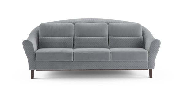 Диван 3-местный раскладной Monreal (2510x1050x1000) Серый (Серый)