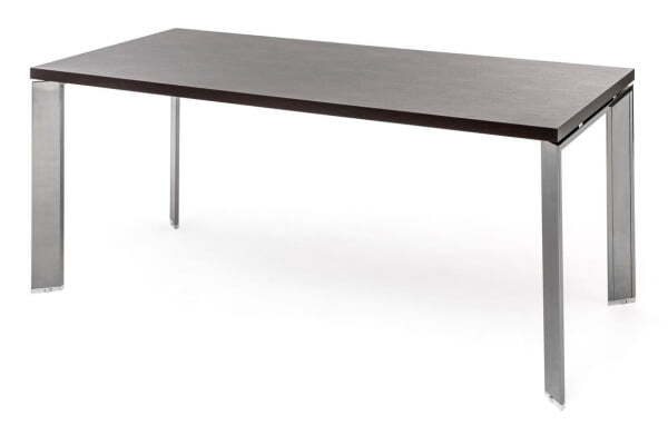 Стол письменный опоры хромированные Fermo Fe200CH/V 2000x900x770 (ВенгеХром)