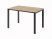 Стол на металлокаркасе одинарный Саньяна N-30 1200x750x750 (Акация МораваЧерный)