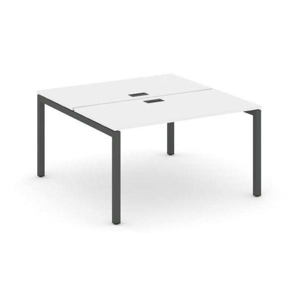 Рабочая станция 2-х сторонняя SN-5P.DRS-021 (980х1632х750) (Белый/Металл Антрацит)