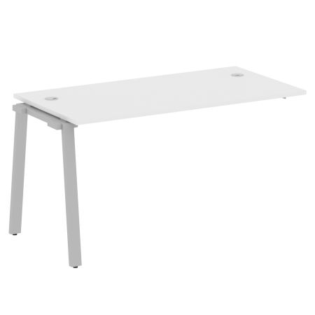 Проходной наборный элемент рабочей станции Metal System Style БА.ПРС-СП-1.3 1400x720x750 (Белый/Серый металл)