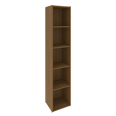 Модуль основной 5 ячеек Locker Plus LK.OM-5 408x350x1983 (Орех Гварнери)