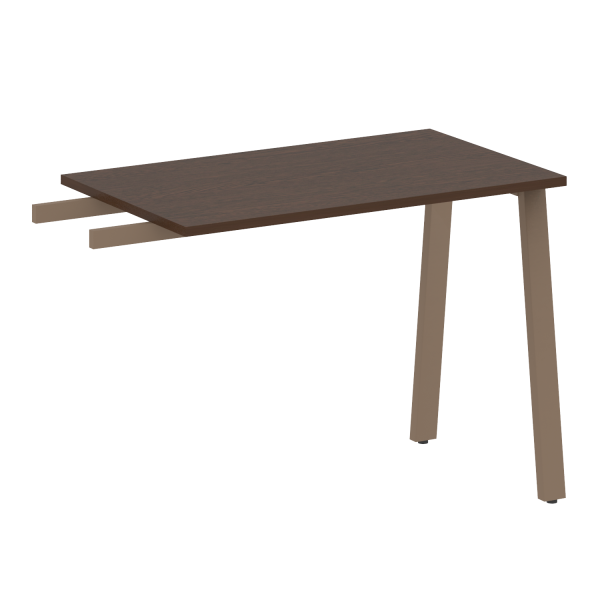 Приставной элемент Metal System Style БА.ПР-3 1000x600x750 (Венге Цаво/Мокко металл)