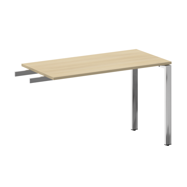 Брифинг-приставка БП.ПР-4 1200x600x600 (Акация Лорка/Нерж. Сталь)