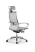Кресло для руководителя Метта Samurai L2-7K - Infinity /Kc04/Nc04/K2cL/H2cL-3D(M26.B32.G25.W03) (Белый)