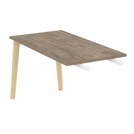 Брифинг-приставка на деревянных опорах Onix Wood Direct OW.BR-13 1180x720x750 (Тиквуд Темный/Дуб Светлый)