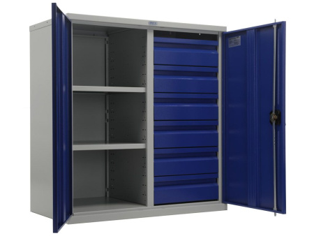 Шкаф инструментальный ТС 1095-100206 (Серый/Синий)