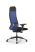 Кресло для руководителя Метта SynchroSit 10 B1-111D - X2+UMF(X1) /Ub00/Wh00/D02P(M24.B11.G19.W02) (Синий | Черный)