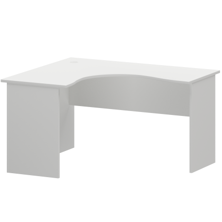 Стол компактный левый Арго А-204.60.ЛВ 1400x1200x760 (Белый)