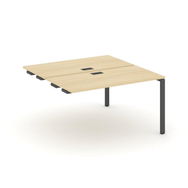 Стол-приставка к опорным элементам SN-6P.DPRS-023 (1380х1632х750) (Акация Лорка/Металл Антрацит)