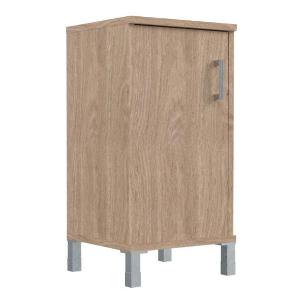 Шкаф 2 уровня, узкий , глухая дверь без замка, правая Born B-411.2 R 475x450x920 (Дуб Девон)