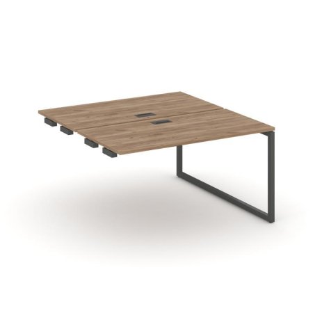 Стол-приставка к опорным элементам SN-4O.DPRS-024 (1580х1632х750) (Дуб Табак/Металл Антрацит)