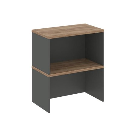 Надставка на тумбу 2 яруса SN.NT-005 (700х400х800) (Антрацит/Дуб Табак)