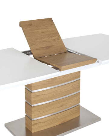 Стол обеденный Генуя раскладной 160-200*90 белый (Стол обеденный Генуя белый)