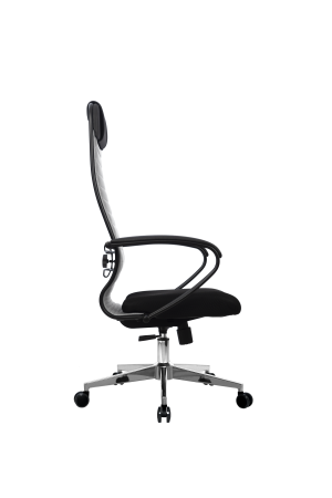 Кресло для руководителя Метта МЕТТА-21(MPRU)/подл.130/осн.004 (Светло-серый)