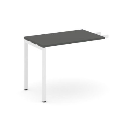 Брифинг-приставка SN-4P.BR-003 (980х600х750) (Антрацит/Металл Белый)