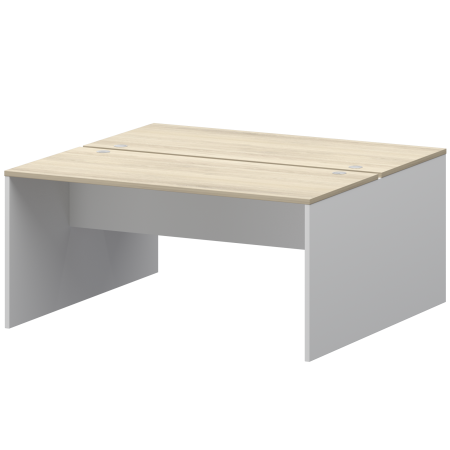 Бенч двойной Смарт СМСР25-2.16.73 1600x1496x750 (Белый/Кронберг)