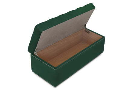 Банкетка Marcele 900 (920x420x450) Изумрудный (Изумрудный)