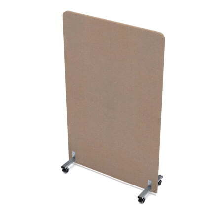 Акустическая мобильная перегородка SOFTOffice 011.МП.1016 1000x377x1600 (latte)