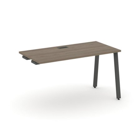 Стол-приставка к опорным элементам SN-6A.OPRS-014 (1580х700х750) (Вяз Благородный/Металл Антрацит)