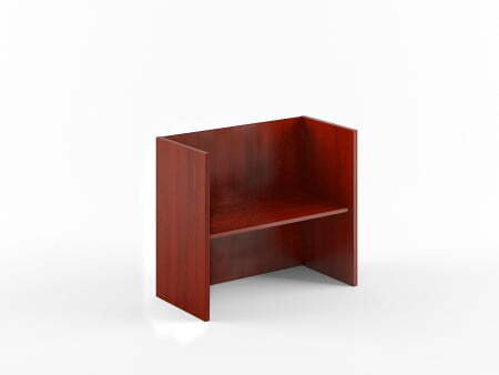 Стеллаж без верха и низа Born В-410 900x435x769 (Бургунди)