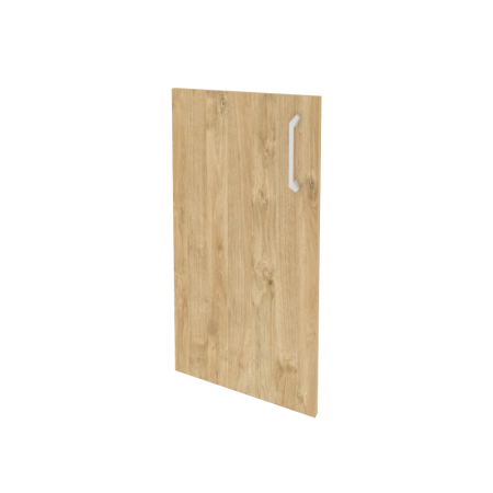 Дверь ЛДСП низкая левая Onix O.D-3L 396x18x766 (Тиквуд Светлый)