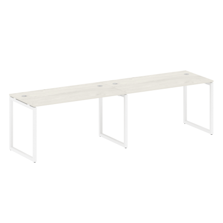 Рабочая станция Metal System Style БО.СМ-2.3 2800x720x750 (Акация/Антрацит металл)