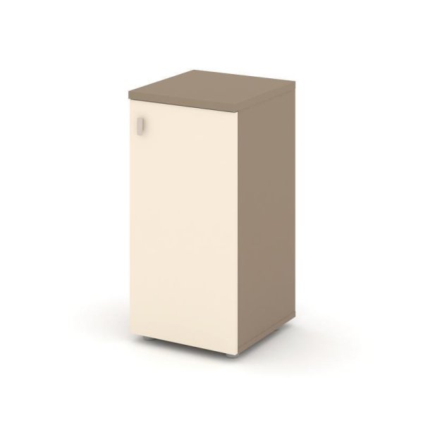 Шкаф низкий узкий правый ES.SU-3.1 (R) (400х420х823) (Латте/Сатин)