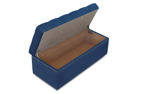 Банкетка Marcele 900 (920x420x450) Синий (Синий)