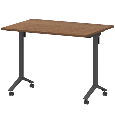 Стол мобильный складной Моби МБ22-100.70 1000x700x750 (Орех/Антрацит)