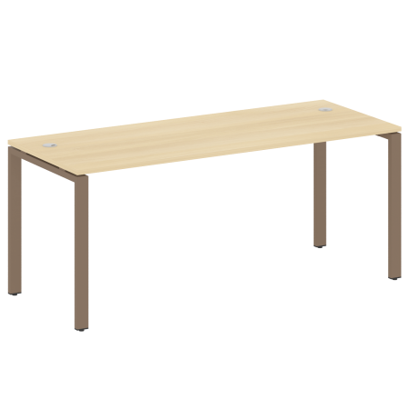 Стол письменный Metal System Style БП.СП-5 1800x720x750 (Акация/Мокко металл)