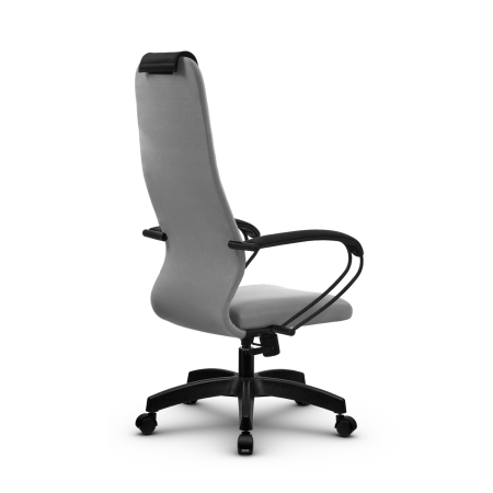 Кресло для руководителя Метта SU-B-10/подл.130/осн.001 (Светло-серый)