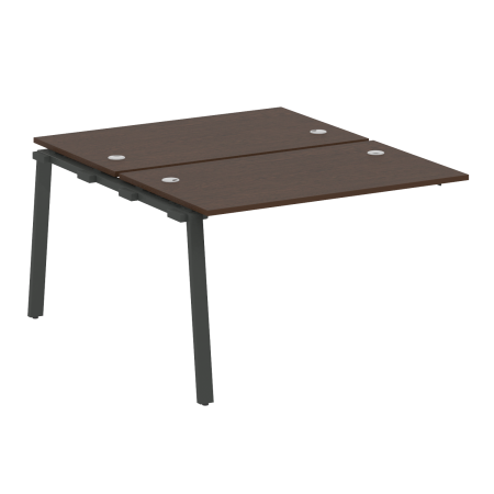 Проходной наборный элемент рабочей станции Metal System Style БА.ПРС-СП-2.2 1200x1475x750 (Венге Цаво/Антрацит металл)