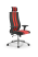 Кресло для руководителя Метта Sit 10 B2-187D - Extra /Kb40/Wh40/D02P/H3mL-G-2D(M09.B23.G18.W01) (Красный | Черный)