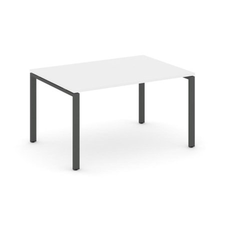 Стол переговорный SN-6P.SPRG-001.3 (980х980х750) (Белый/Металл Антрацит)