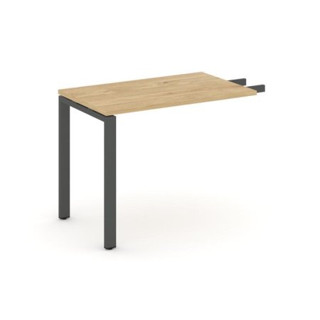 Брифинг-приставка SN-6P.BR-003 (980х600х750) (Тиквуд Светлый/Металл Антрацит)