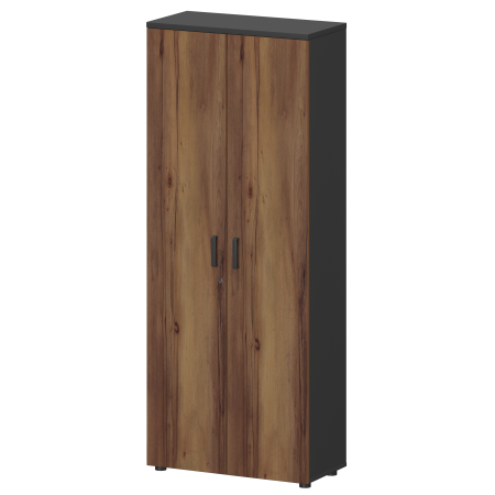 Шкаф Смарт СМШ-58Д Тип1 792x380x1990 (Графит/Таксония)