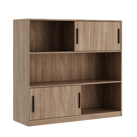 Стеллаж средний, древесный AST33950702 (Дуб)