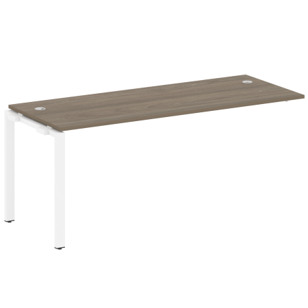 Проходной наборный элемент рабочей станции Metal System Style БП.ПРС-СП-1.5 1800x720x750 (Вяз/Белый металл)