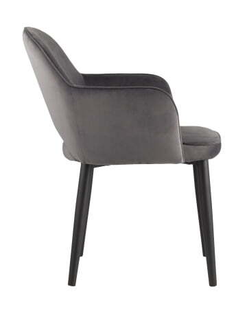 Стул Венера велюр серый (Стул Венера серый)