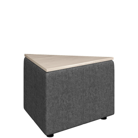 Диван Оригами. Стол треугольный. (Стол треугольный velvet_lux_17)