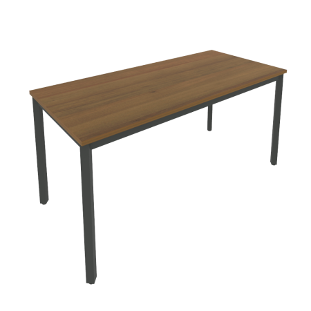 Стол письменный на металлокаркасе Slim С.СП-6 1580x720x750 (Орех/Антрацит металл)