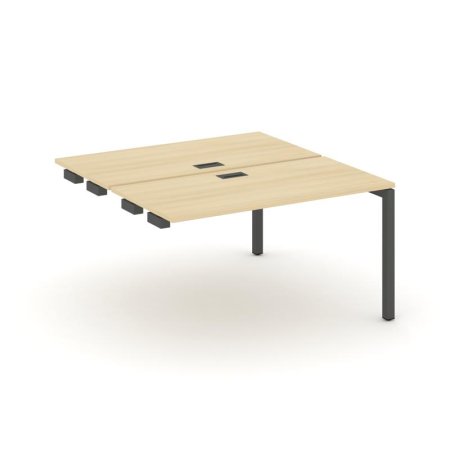 Стол-приставка к опорным элементам SN-5P.DPRS-014 (1580х1432х750) (Акация Лорка/Металл Антрацит)