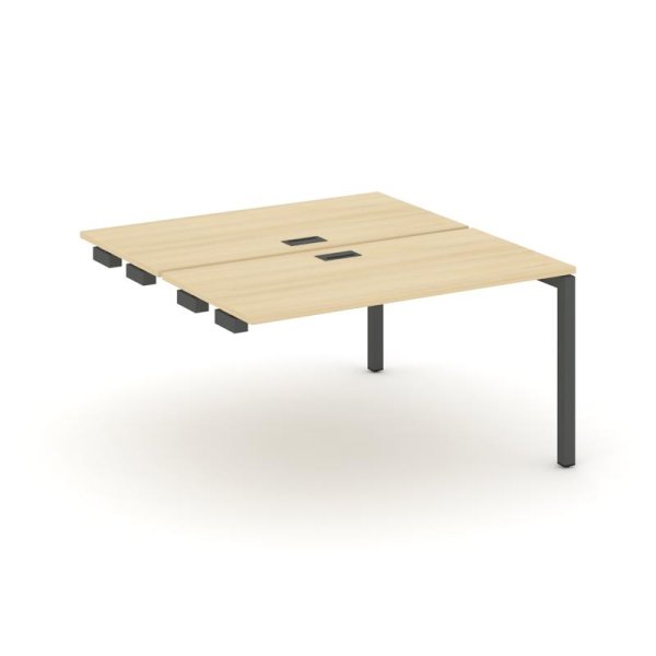 Стол-приставка к опорным элементам SN-5P.DPRS-002 (1180х1232х750) (Акация Лорка/Металл Антрацит)