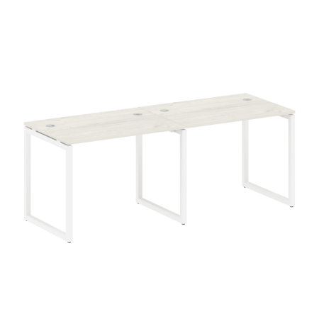 Рабочая станция Metal System Style БО.СМ-2.1 2000x720x750 (Акация/Антрацит металл)