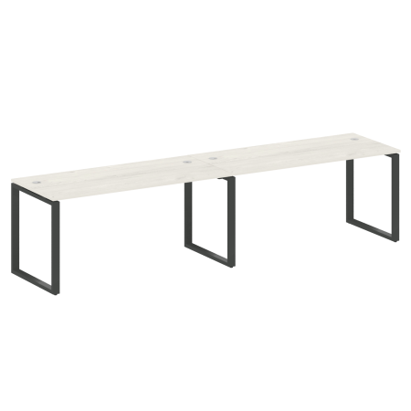 Рабочая станция Metal System Style БО.СМ-2.4 3200x720x750 (Дуб Наварра/Антрацит металл)